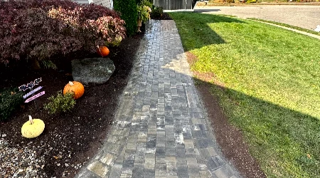 Paver Walkway Construction